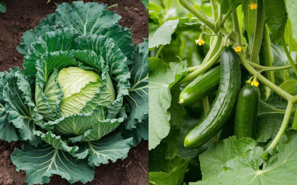 Was passiert, wenn du Kohl neben Gurken pflanzt? Entdecke die Vor- und Nachteile dieser Kombination!